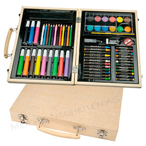 Werbeartikel Mal-Set Koffer